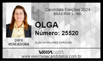 Candidato OLGA 2024 - BRÁS PIRES - Eleições