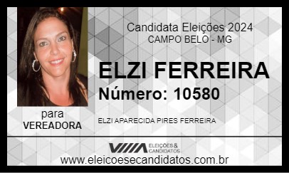 Candidato ELZI FERREIRA 2024 - CAMPO BELO - Eleições