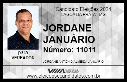 Candidato JORDANE JANUÁRIO 2024 - LAGOA DA PRATA - Eleições