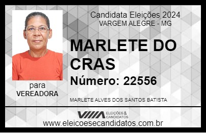 Candidato MARLETE 2024 - VARGEM ALEGRE - Eleições