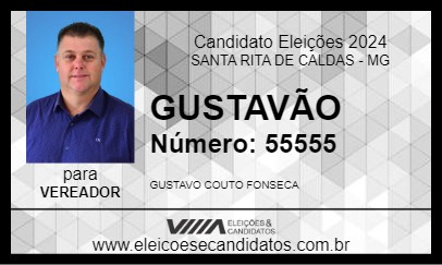 Candidato GUSTAVÃO 2024 - SANTA RITA DE CALDAS - Eleições