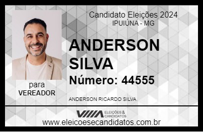 Candidato ANDERSON SILVA 2024 - IPUIÚNA - Eleições