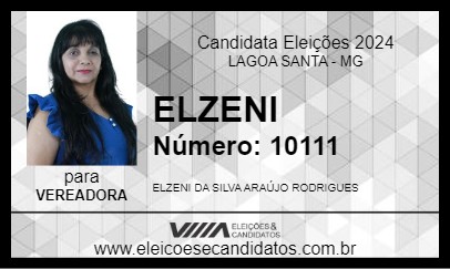 Candidato PROFESSORA ELZENI 2024 - LAGOA SANTA - Eleições