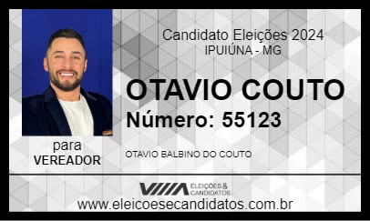 Candidato OTAVIO COUTO 2024 - IPUIÚNA - Eleições