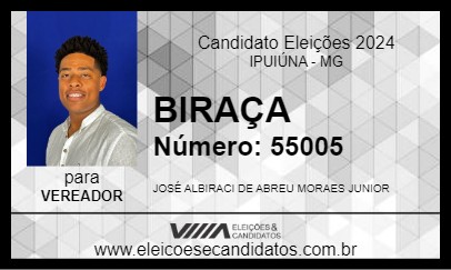 Candidato BIRAÇA 2024 - IPUIÚNA - Eleições