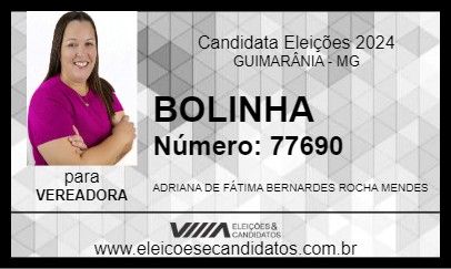 Candidato BOLINHA 2024 - GUIMARÂNIA - Eleições