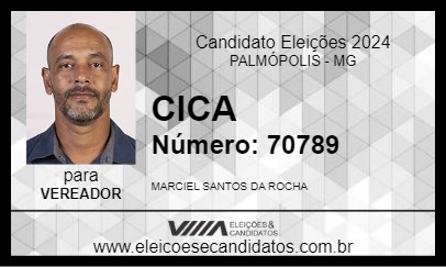 Candidato CICA 2024 - PALMÓPOLIS - Eleições