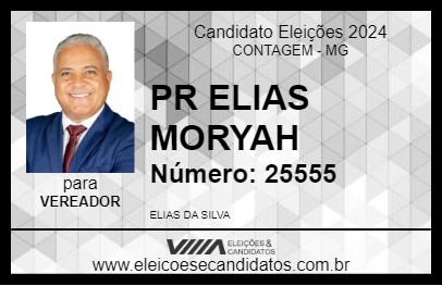 Candidato PR ELIAS MORYAH 2024 - CONTAGEM - Eleições