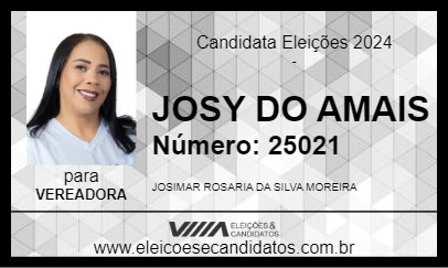 Candidato JOSY DO AMAIS 2024 - CONTAGEM - Eleições