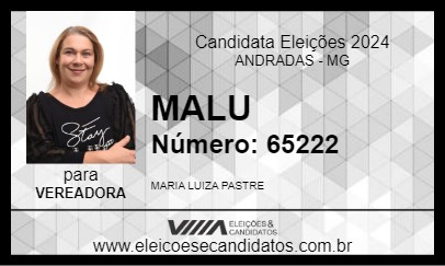 Candidato MALU 2024 - ANDRADAS - Eleições