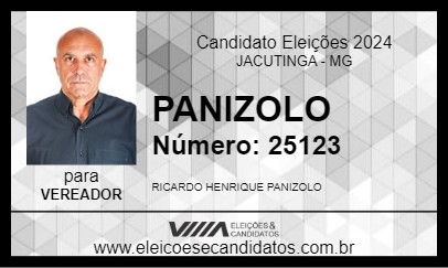 Candidato PANIZOLO 2024 - JACUTINGA - Eleições