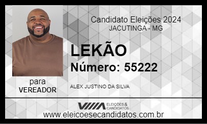 Candidato LEKÃO 2024 - JACUTINGA - Eleições