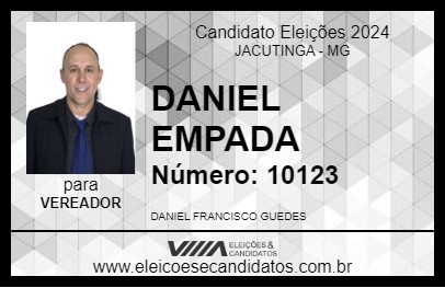 Candidato DANIEL EMPADA 2024 - JACUTINGA - Eleições