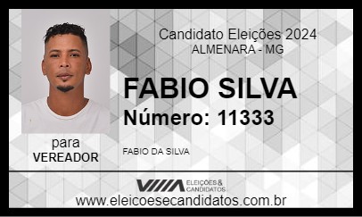 Candidato FABIO SILVA 2024 - ALMENARA - Eleições