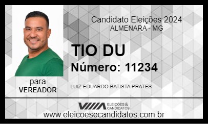 Candidato TIO DU 2024 - ALMENARA - Eleições