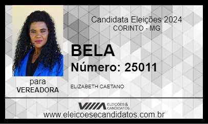 Candidato BELA 2024 - CORINTO - Eleições