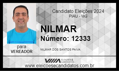 Candidato NILMAR 2024 - PIAU - Eleições