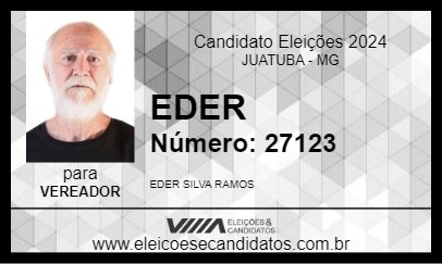 Candidato EDER 2024 - JUATUBA - Eleições