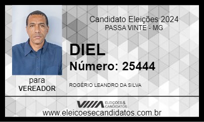 Candidato DIEL 2024 - PASSA VINTE - Eleições