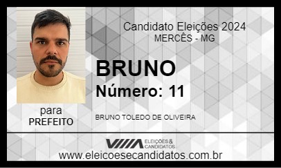 Candidato BRUNO 2024 - MERCÊS - Eleições