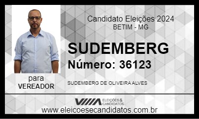 Candidato SUDEMBERG 2024 - BETIM - Eleições