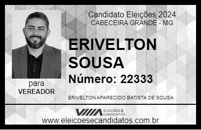 Candidato ERIVELTON SOUSA 2024 - CABECEIRA GRANDE - Eleições