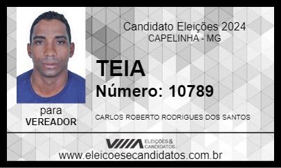 Candidato TEIA  2024 - CAPELINHA - Eleições