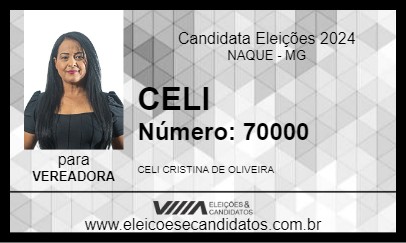 Candidato CELI 2024 - NAQUE - Eleições