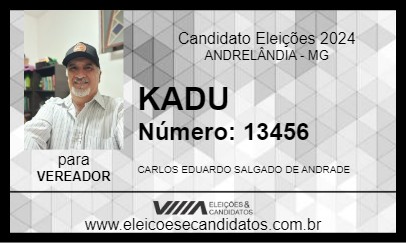 Candidato KADU 2024 - ANDRELÂNDIA - Eleições