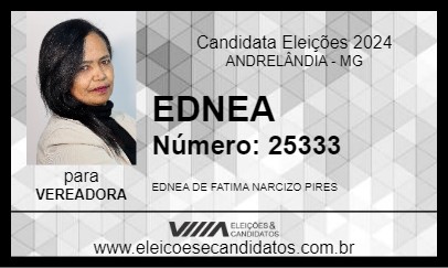 Candidato EDNEA 2024 - ANDRELÂNDIA - Eleições