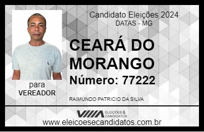 Candidato CEARÁ DO MORANGO  2024 - DATAS - Eleições