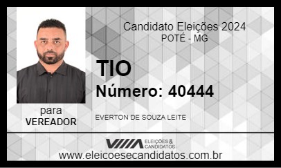 Candidato TIO 2024 - POTÉ - Eleições