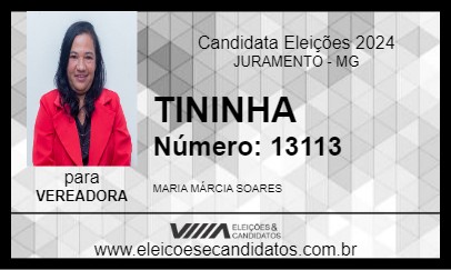 Candidato TININHA 2024 - JURAMENTO - Eleições