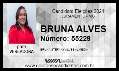 Candidato BRUNA ALVES 2024 - JURAMENTO - Eleições