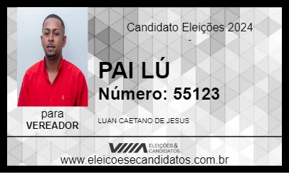 Candidato PAI LÚ 2024 - JURAMENTO - Eleições