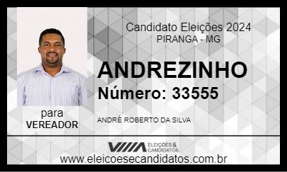 Candidato ANDREZINHO 2024 - PIRANGA - Eleições