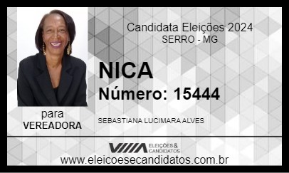 Candidato NICA 2024 - SERRO - Eleições