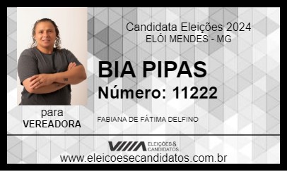 Candidato BIA PIPAS 2024 - ELÓI MENDES - Eleições