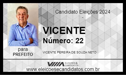 Candidato VICENTE 2024 - TOLEDO - Eleições