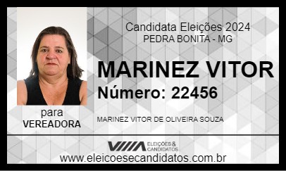 Candidato MARINEZ VITOR 2024 - PEDRA BONITA - Eleições