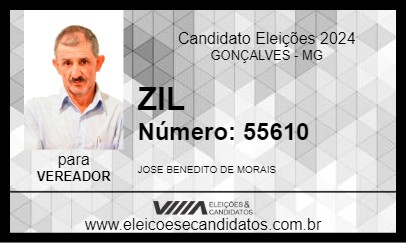 Candidato ZIL 2024 - GONÇALVES - Eleições