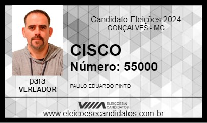 Candidato CISCO 2024 - GONÇALVES - Eleições