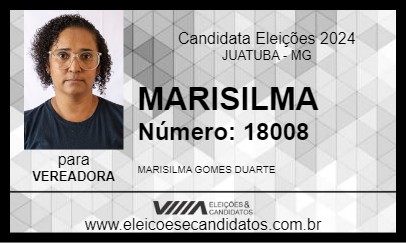 Candidato MARISILMA 2024 - JUATUBA - Eleições