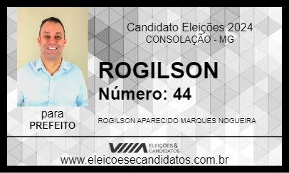 Candidato ROGILSON 2024 - CONSOLAÇÃO - Eleições