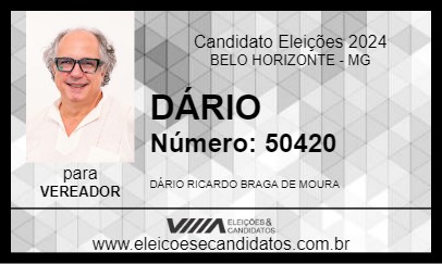 Candidato DÁRIO 2024 - BELO HORIZONTE - Eleições