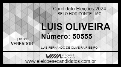 Candidato LUIS OLIVEIRA 2024 - BELO HORIZONTE - Eleições