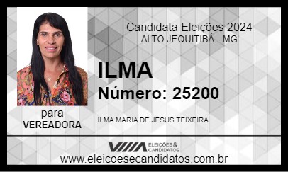 Candidato ILMA 2024 - ALTO JEQUITIBÁ - Eleições