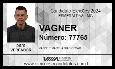 Candidato VAGNER 2024 - ESMERALDAS - Eleições