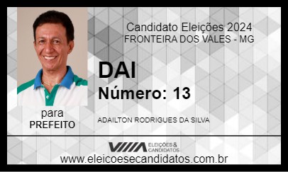 Candidato DAI 2024 - FRONTEIRA DOS VALES - Eleições