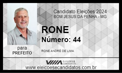 Candidato RONE 2024 - BOM JESUS DA PENHA - Eleições